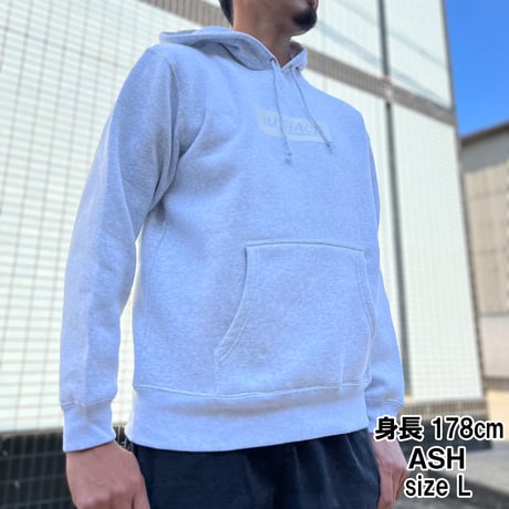 Justace 10ozプルオーバーパーカー（裏起毛）