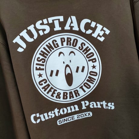 Justace プルオーバースウェットパーカー（TOMOコラボ）
