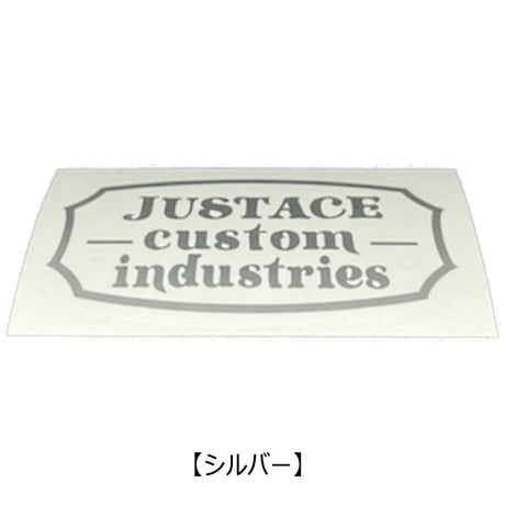 Justaceカッティングステッカー 小　[Craft Logo]