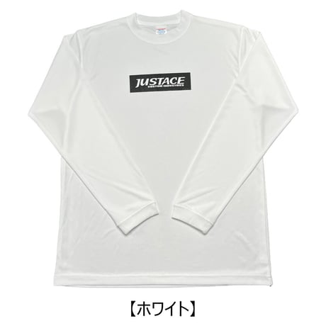 Justaceオリジナル シルキードライロングスリーブTシャツ