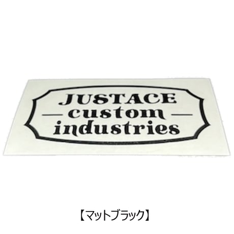 Justaceカッティングステッカー 小　[Craft Logo]