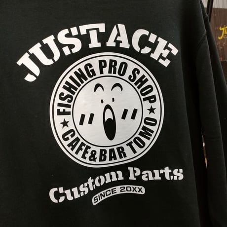 Justace プルオーバースウェットパーカー（TOMOコラボ）