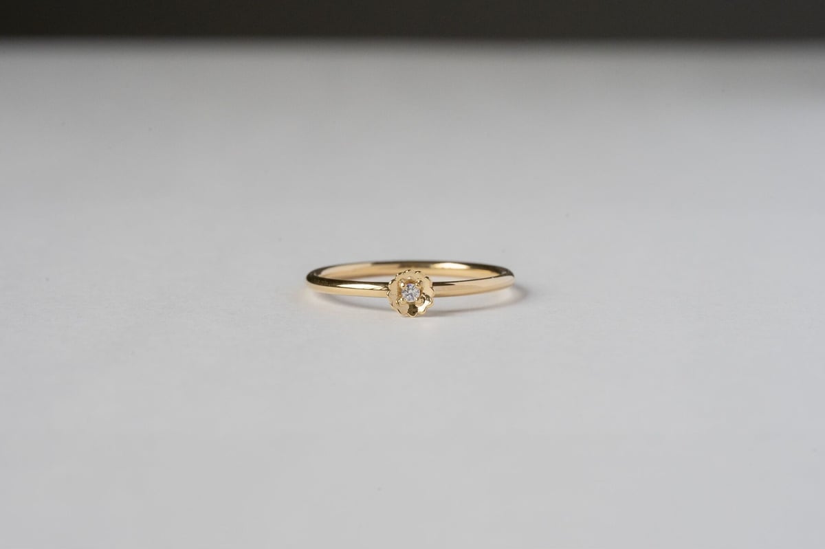 アトリエカオル　かすみ草　リング　13.5号 KAORU かすみ草 リング 13.5号 シルバー 指輪 箱あり アトリエカオル