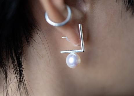 hitotsuyu SVパールピアス　ペア