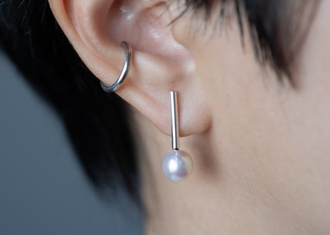 hitotsuyu SVパールピアス　ペア