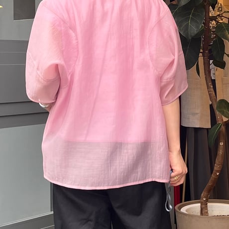 cafune シアーブラウス