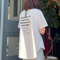 NUS バックロゴTシャツ