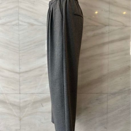 MAXOU 起毛２WAYストレッチチェックストレートパンツご予約金