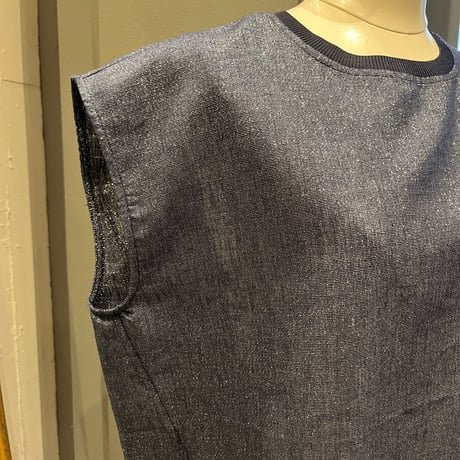 Maglia plus ラメトップス