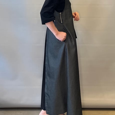MARECHAL TERRE サイドプリーツジャンパースカート