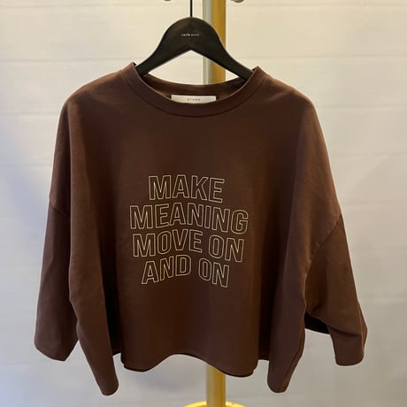 QTUME ロゴTシャツ
