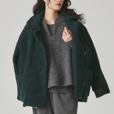MAXOU ナッピングウールボアコートご予約金