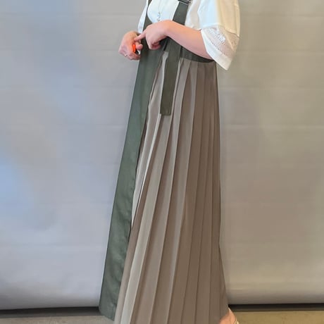 MARECHAL TERRE サイドプリーツジャンパースカート