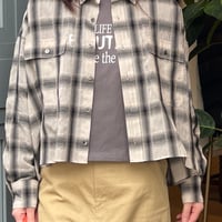 PASSIONE チェック柄シャツ