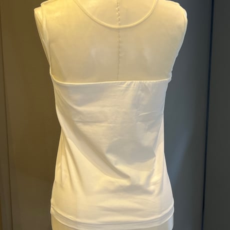 CLOCHE シアー切替えカップ付きタンクトップ