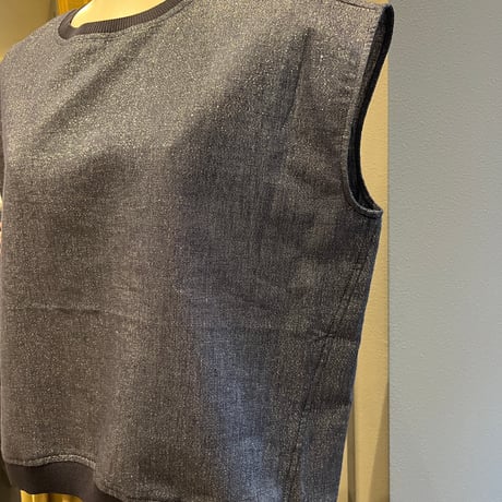 Maglia plus ラメトップス