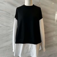MAXOU ウォッシャブルウールドッキングシャツご予約金