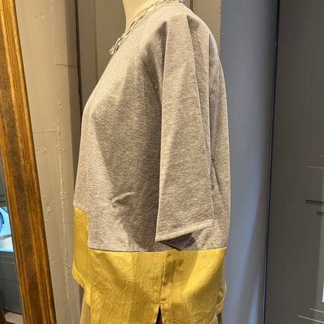Maglia plus 配色Tシャツ