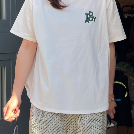 NUS バックロゴTシャツ