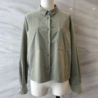 MAXOU ストレッチコーデュロイシャツご予約金