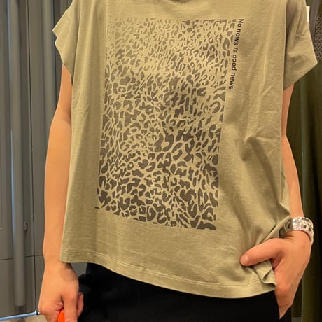 MuNich レオパードヴィンテージTシャツ