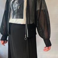 メッシュカーディガン