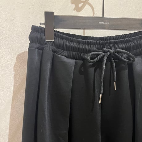 インポート スウェットワイドタックパンツ