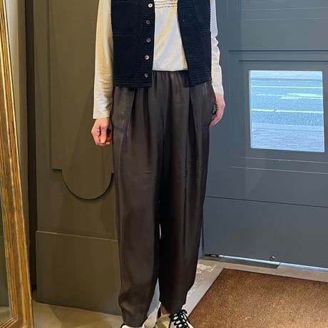 パンチングツィルバイオウォッシングベスト