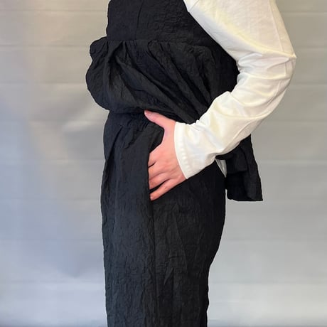 BLUE DE BRESSE シワ加工パンツ