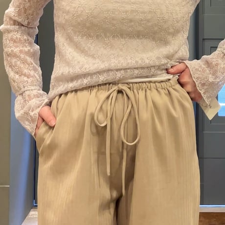 Maglia plus リネンブランドパンツ