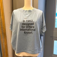 Munich 短丈ドルマン半袖Tシャツ