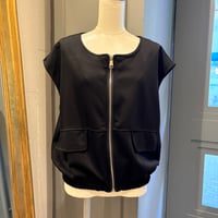 import ジップアップフレンチベスト