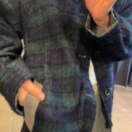 WYTE ループニードルリバーシブルコート