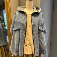 ayane デニムフードジャケット