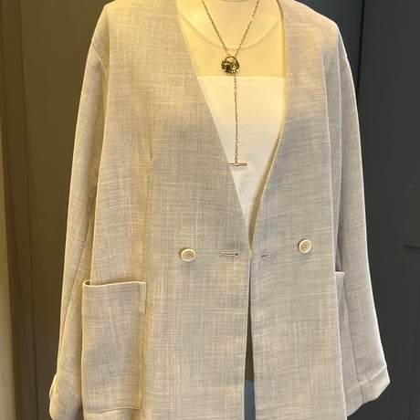 CLOCHE シアー切替えカップ付きタンクトップ