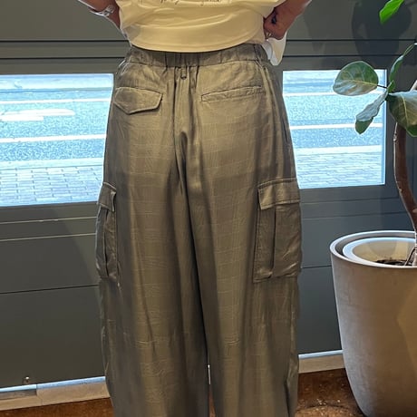 WYTE グレンチェックパンツ