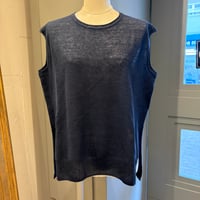 C.T.plage リネンノースリーブニット