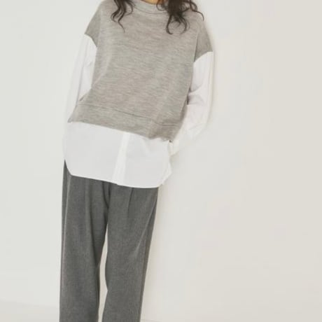 MAXOU 起毛２WAYストレッチチェック短丈パンツご予約金