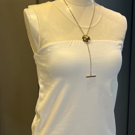CLOCHE シアー切替えカップ付きタンクトップ