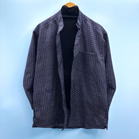【LLサイズ】KIMONOオーバーシャツ　菊藍