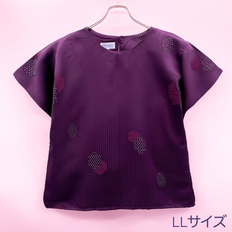 【レディースL】KIMONOTブラウス　蓮花托