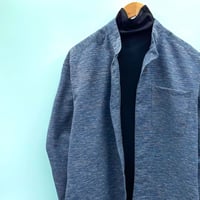 【Lサイズ】KIMONOオーバーシャツ　霞蒼