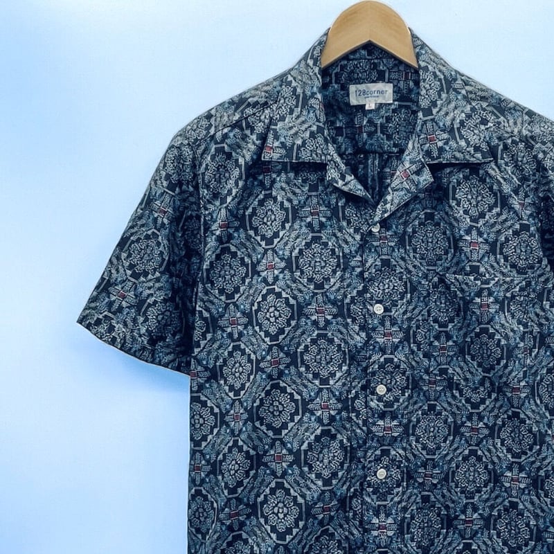 Koshima Oshima 大島紬 シルク100% メンズ半袖シャツ 大島紬の秘めた魅力。最高級シルクシャツ | FAR EAST FABRIC