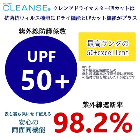 【大人サイズ】涼感クレンゼドライマスターUVカット めがね専用　曇りにくい抗菌抗ウィルス機能洗える布立体マスク  クロムグリーン