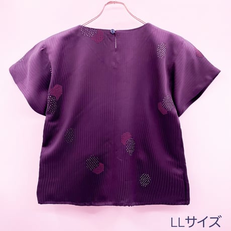 【レディースL】KIMONOTブラウス　蓮花托