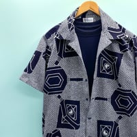 洗濯機洗いOK【Mサイズ】YUKATAカジュアルシャツ　纏光