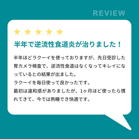 「ラクーイ10度」背上げマット　逆流性食道炎・胃全摘術後などに　 安心の日本製！
