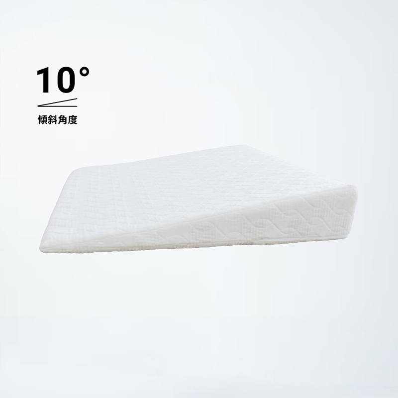 送料込&匿名配送 背上げマット「ラクーイ10度」安心の日本製 傾斜マットレス ラクーイ10度」背上げマット 逆流性食道炎・胃全摘術後などに