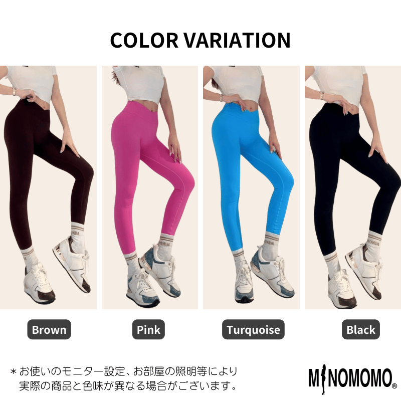 現品限り】フロントVカットレギンス | MINOMOMOSTORE