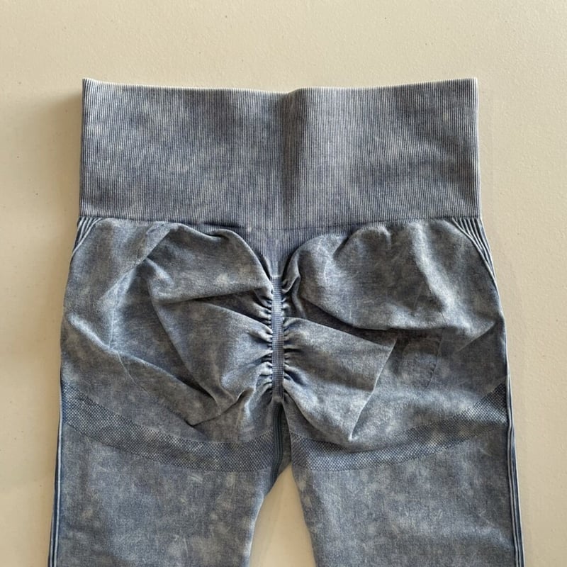 minomomo セット売り ② ２点 現品限り】ジーンズ風美尻レギンス Denim blue | MINOMOMOSTORE